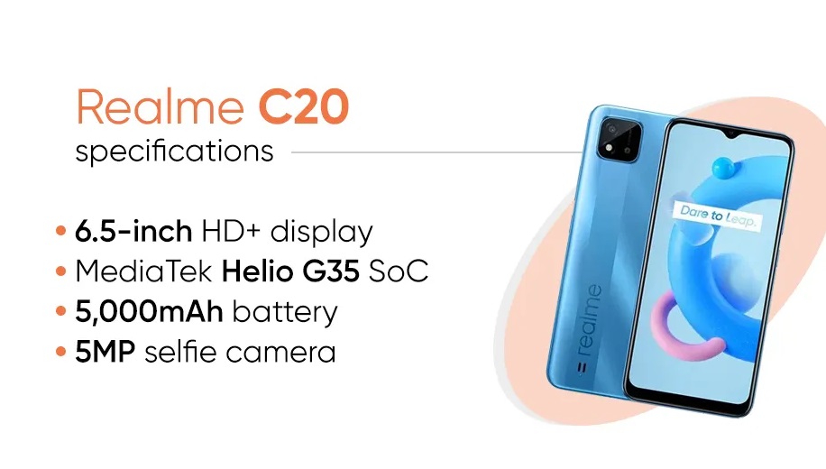 Realme C20 Details
